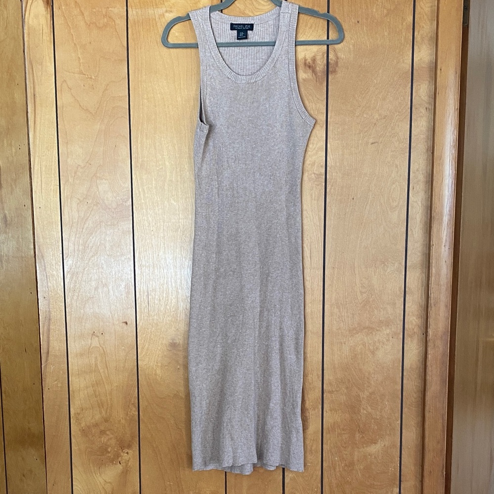 Ribbed tank top dress